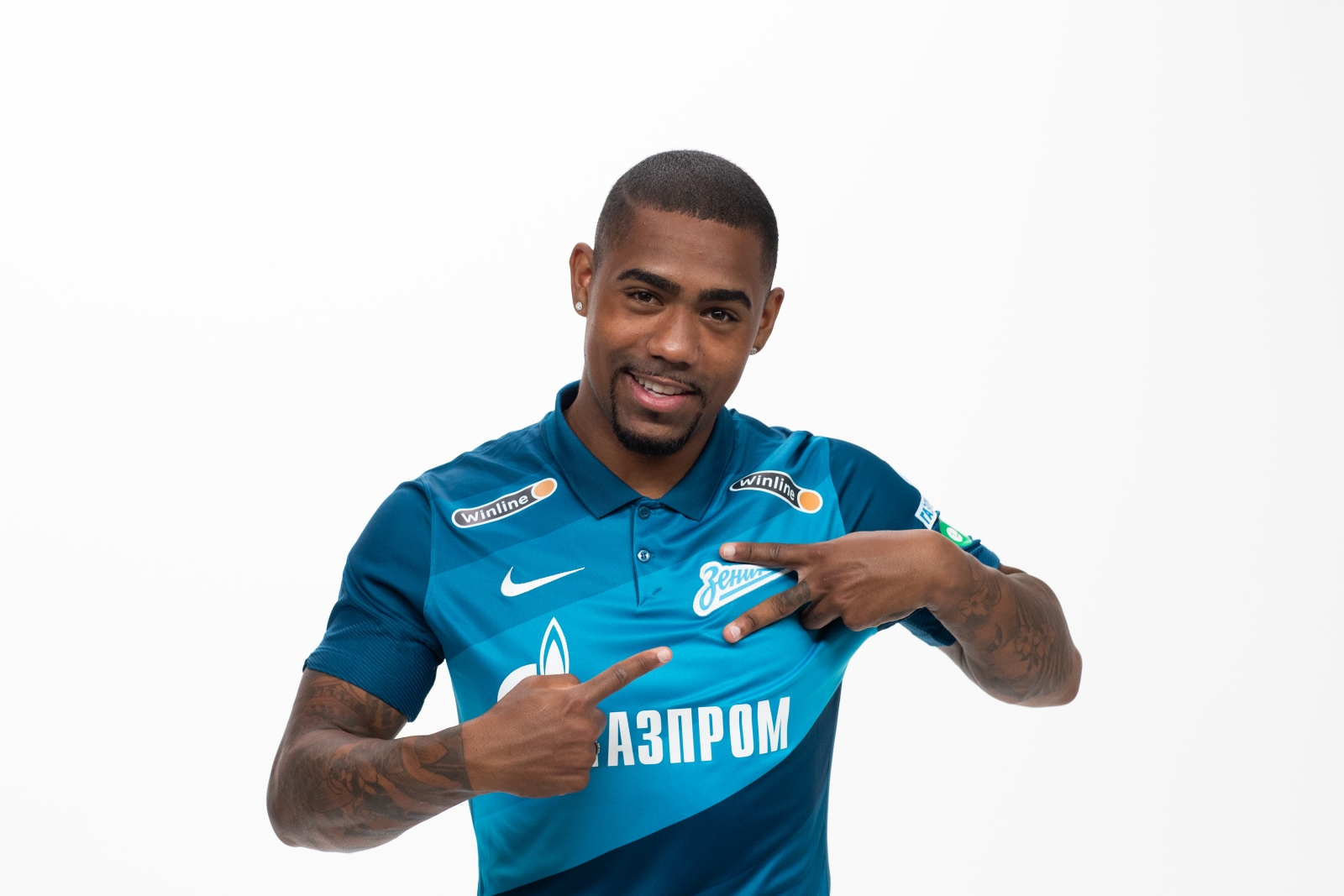 Фотосессия футболистов и тренеров основного состава ФК «Зенит» сезона 2020/21