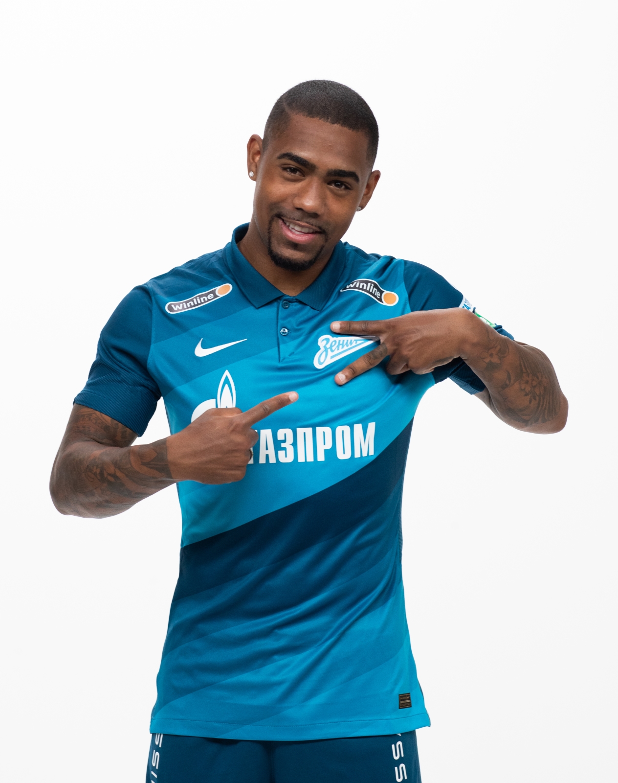 Фотосессия футболистов и тренеров основного состава ФК «Зенит» сезона 2020/21