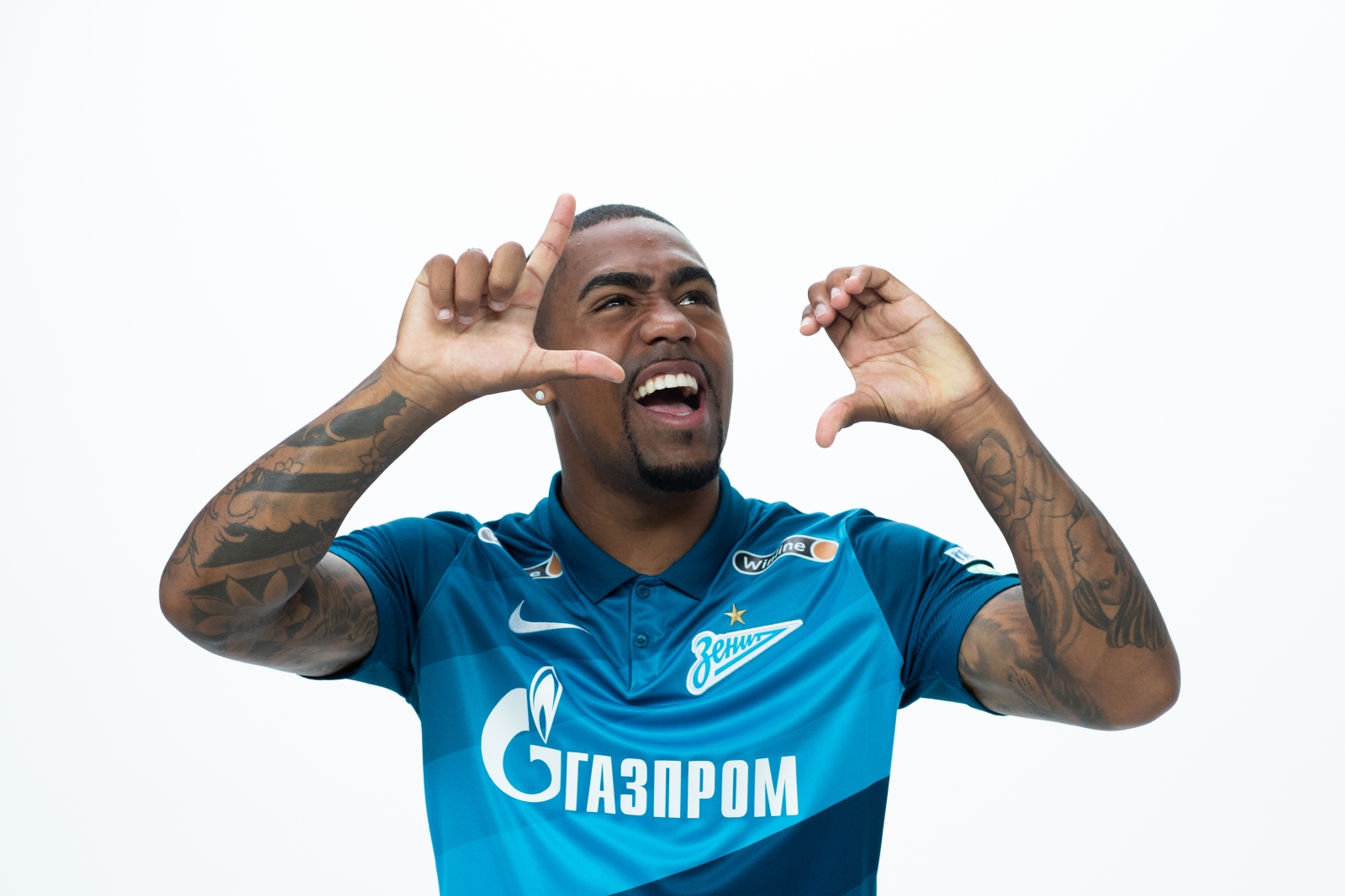 Фотосессия футболистов и тренеров основного состава ФК «Зенит» сезона 2020/21