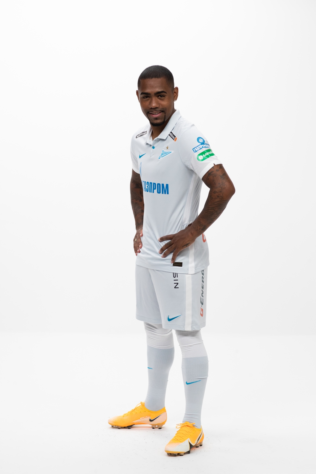 Фотосессия футболистов и тренеров основного состава ФК «Зенит» сезона 2020/21