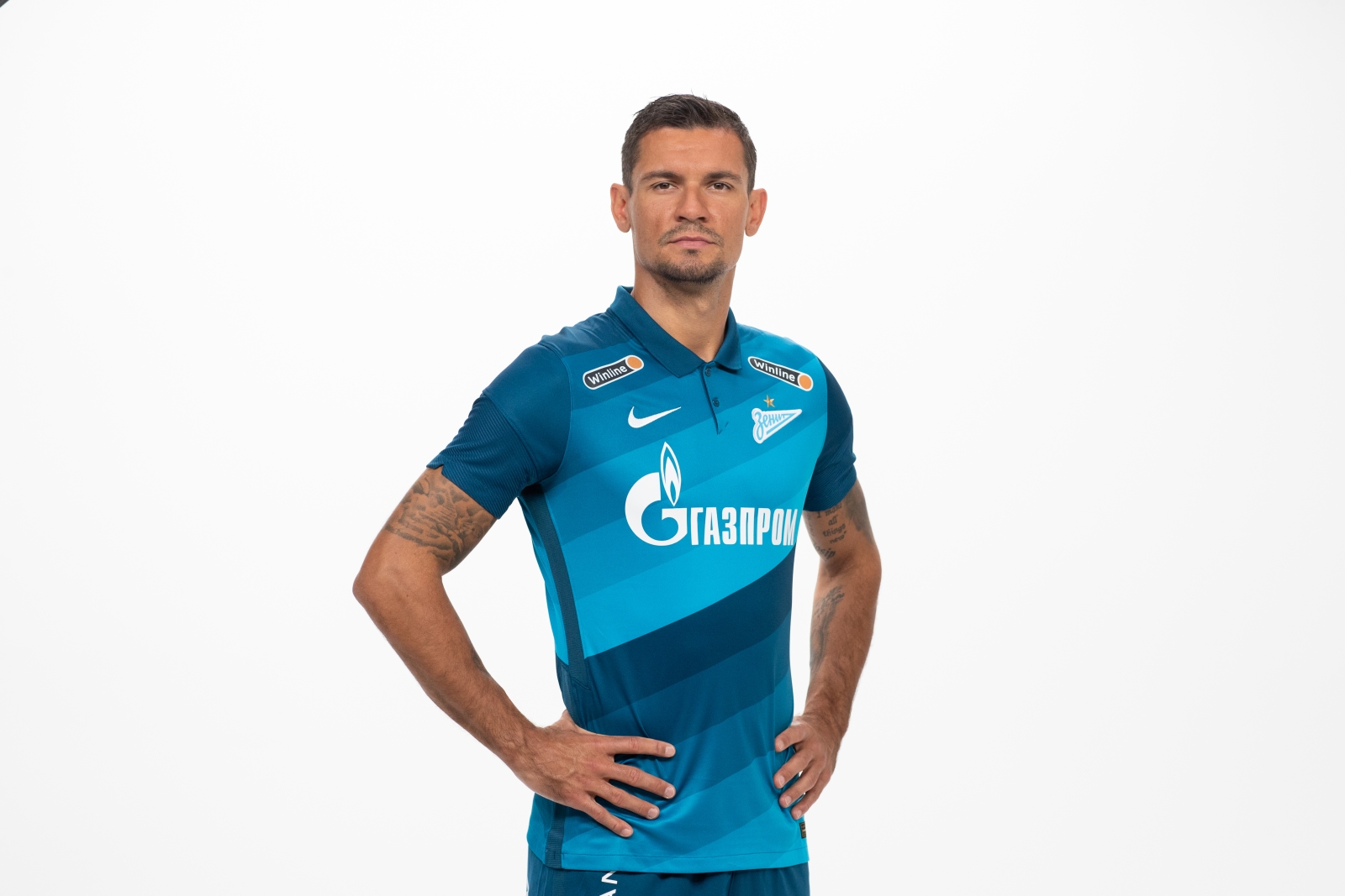 Фотосессия футболистов и тренеров основного состава ФК «Зенит» сезона 2020/21