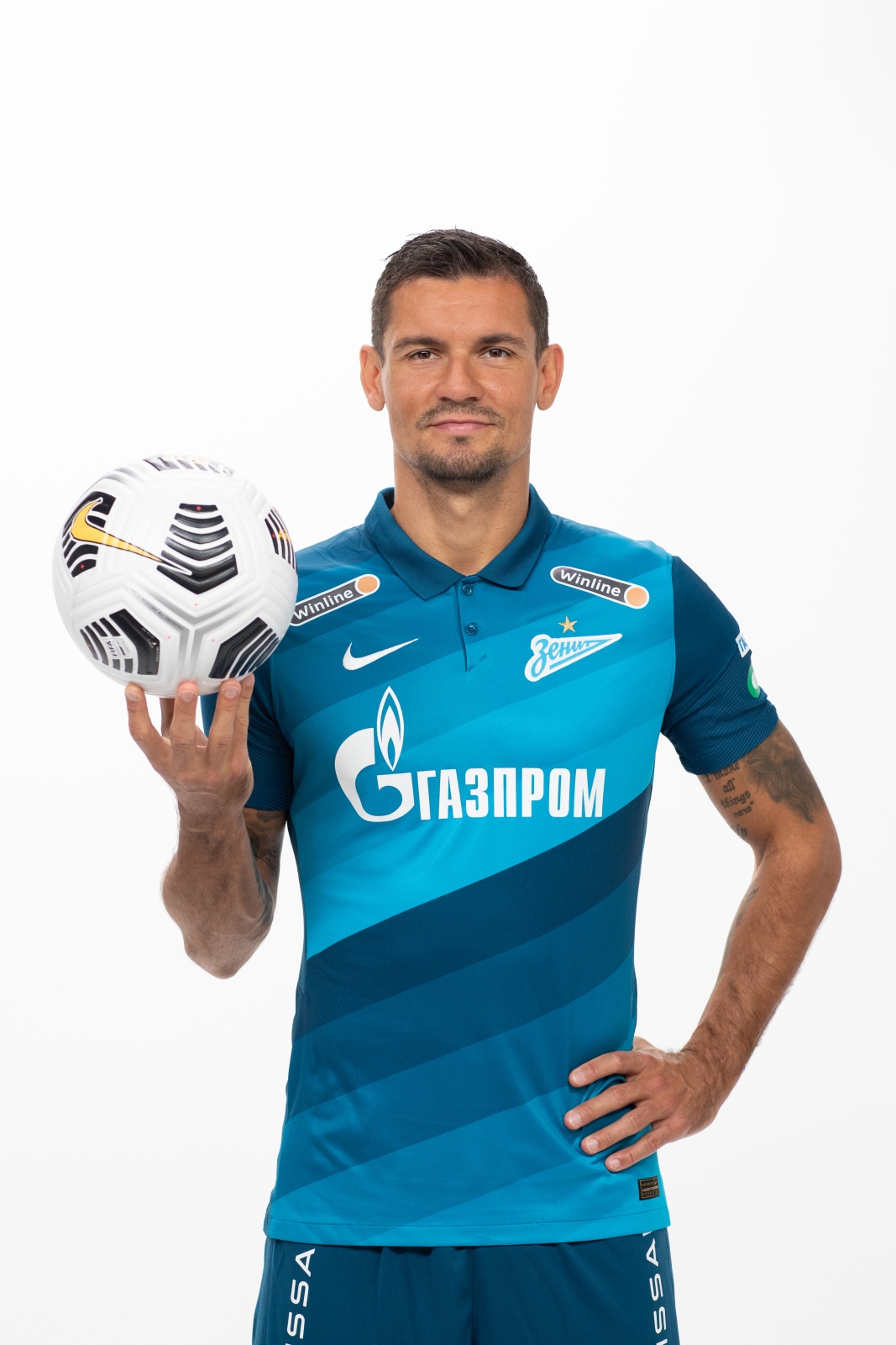 Фотосессия футболистов и тренеров основного состава ФК «Зенит» сезона 2020/21