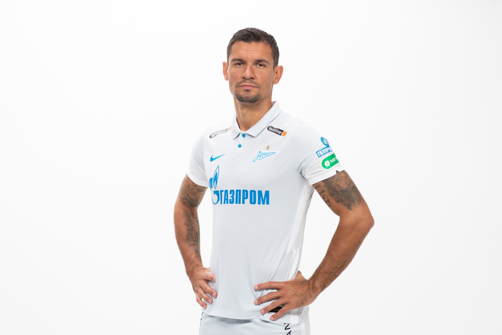 Фотосессия футболистов и тренеров основного состава ФК «Зенит» сезона 2020/21