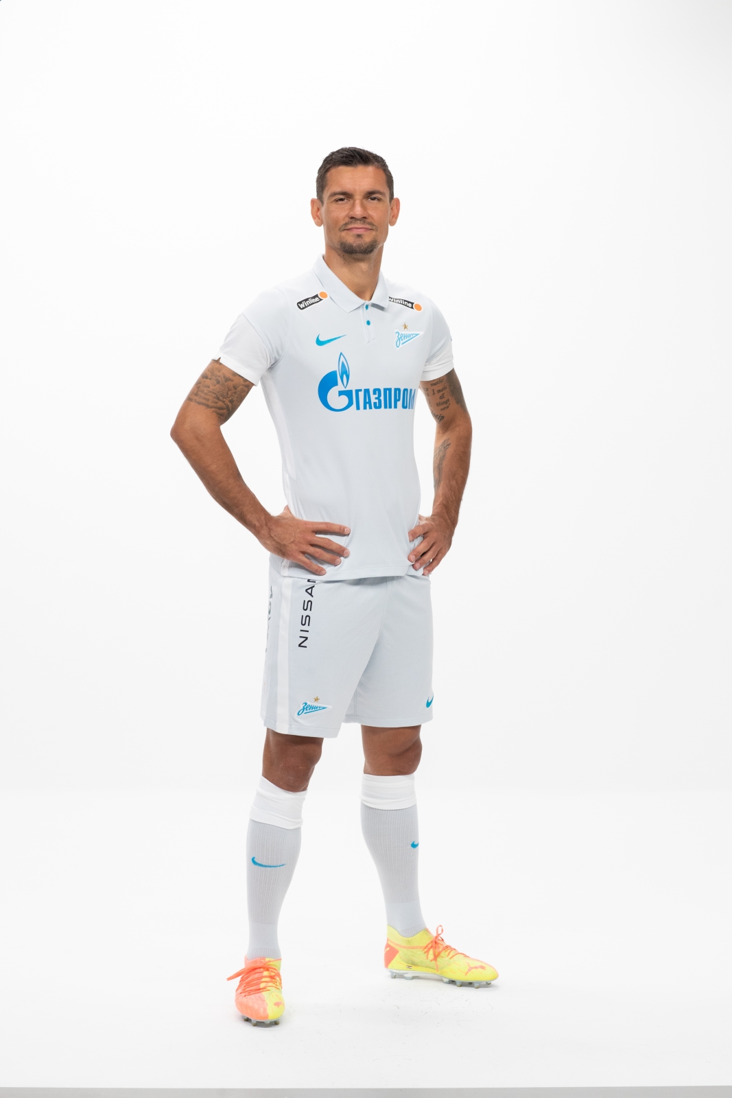 Фотосессия футболистов и тренеров основного состава ФК «Зенит» сезона 2020/21