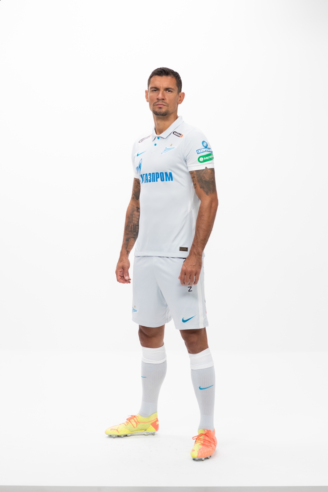 Фотосессия футболистов и тренеров основного состава ФК «Зенит» сезона 2020/21