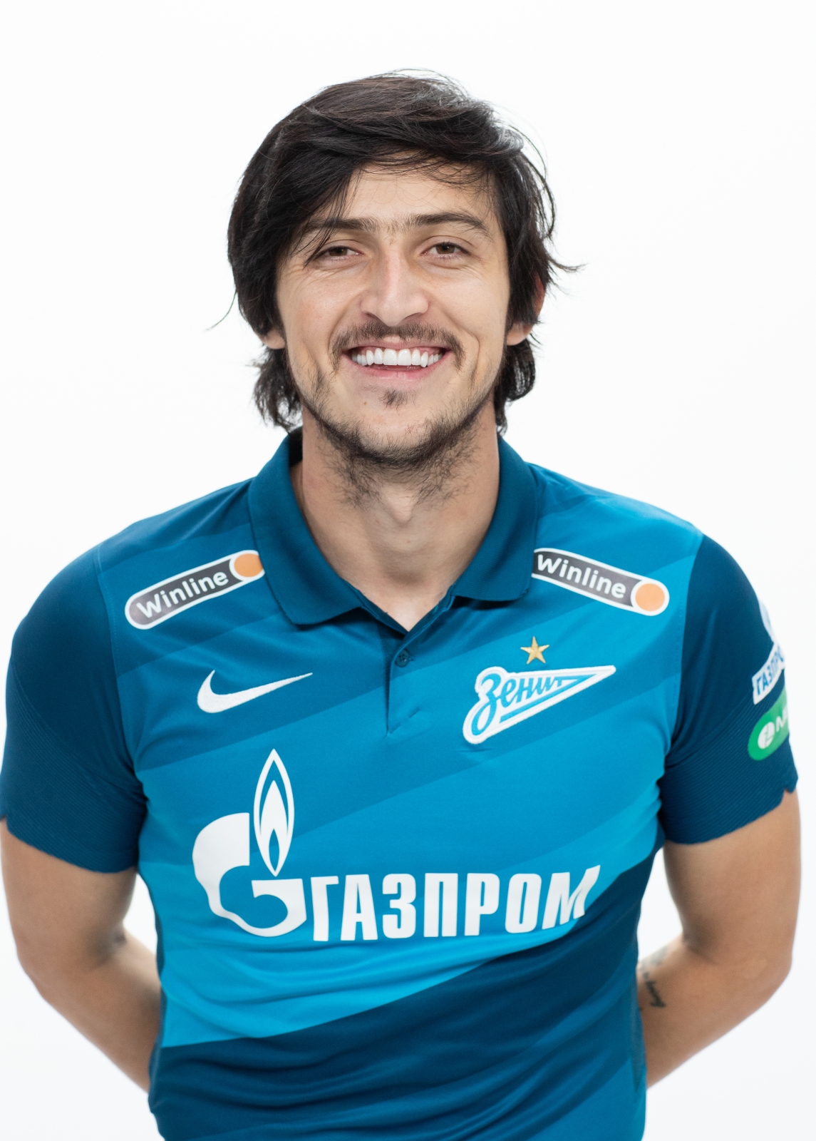 Фотосессия футболистов и тренеров основного состава ФК «Зенит» сезона 2020/21