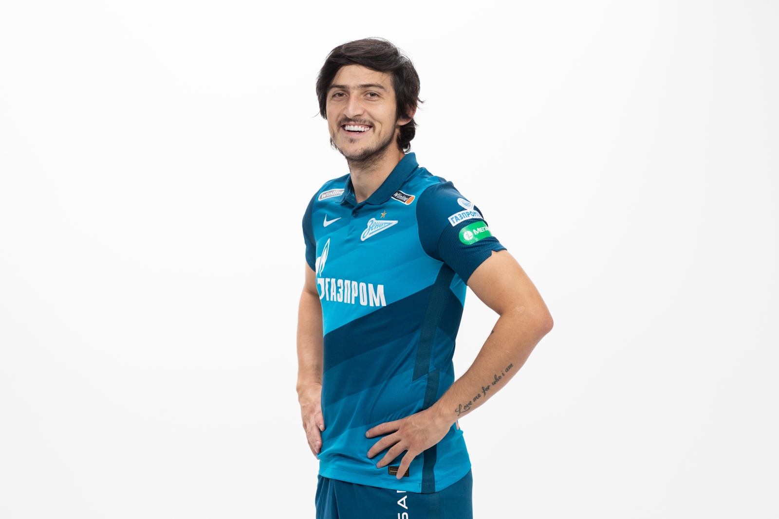 Фотосессия футболистов и тренеров основного состава ФК «Зенит» сезона 2020/21