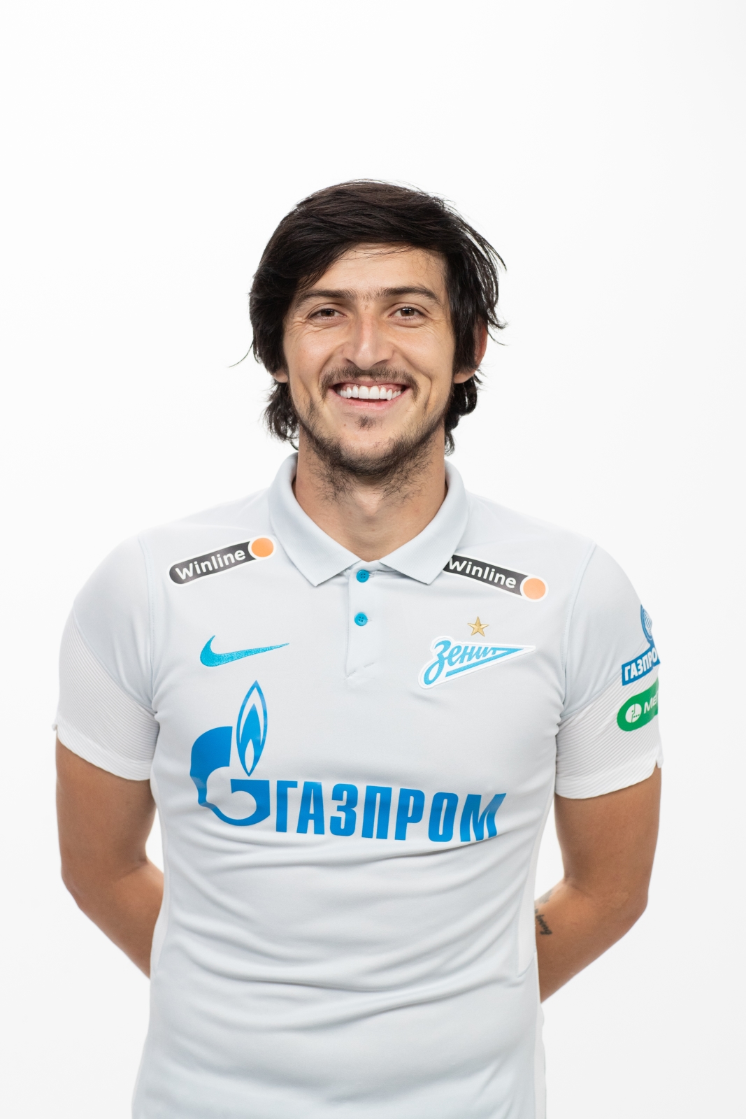 Фотосессия футболистов и тренеров основного состава ФК «Зенит» сезона 2020/21