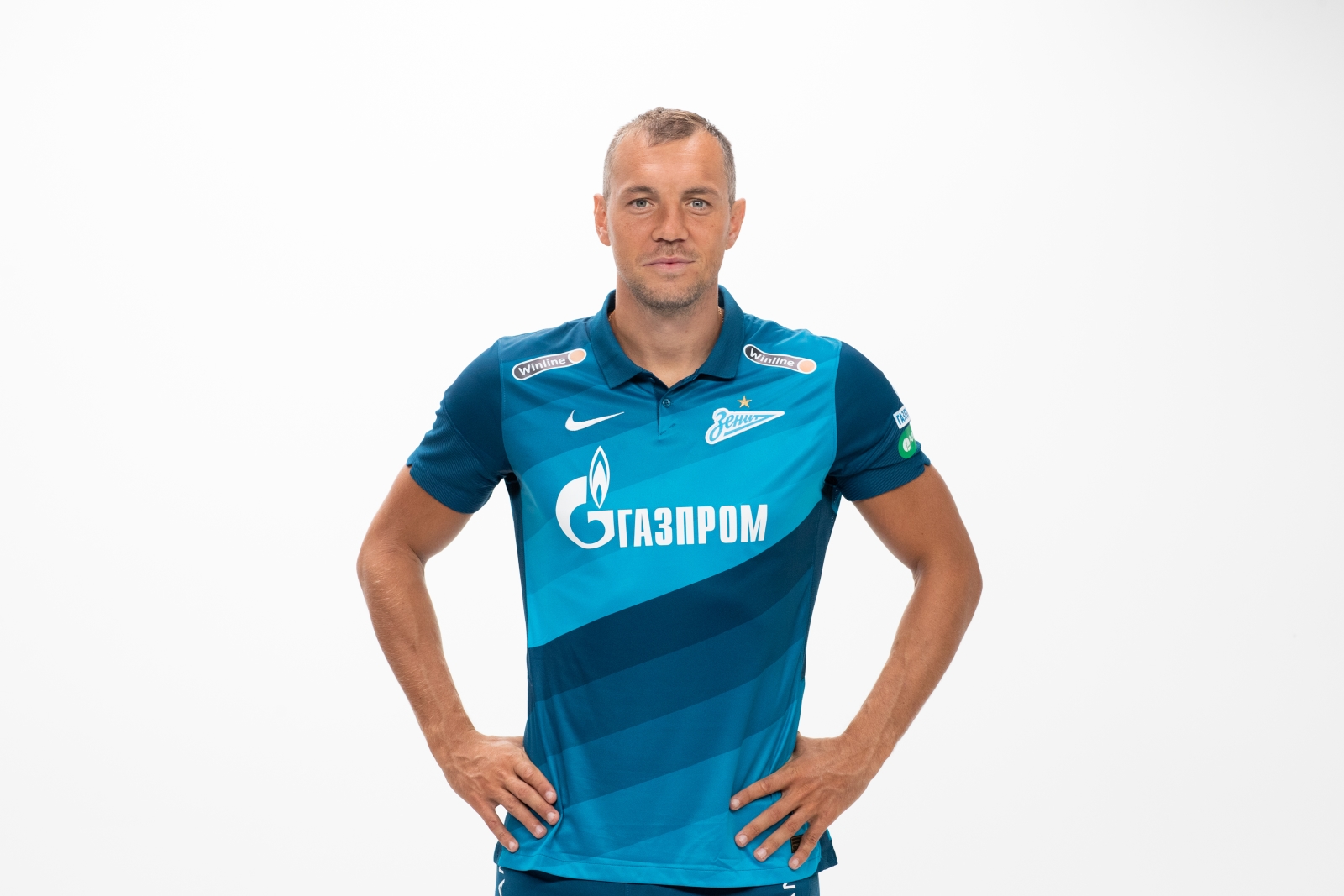 Фотосессия футболистов и тренеров основного состава ФК «Зенит» сезона 2020/21