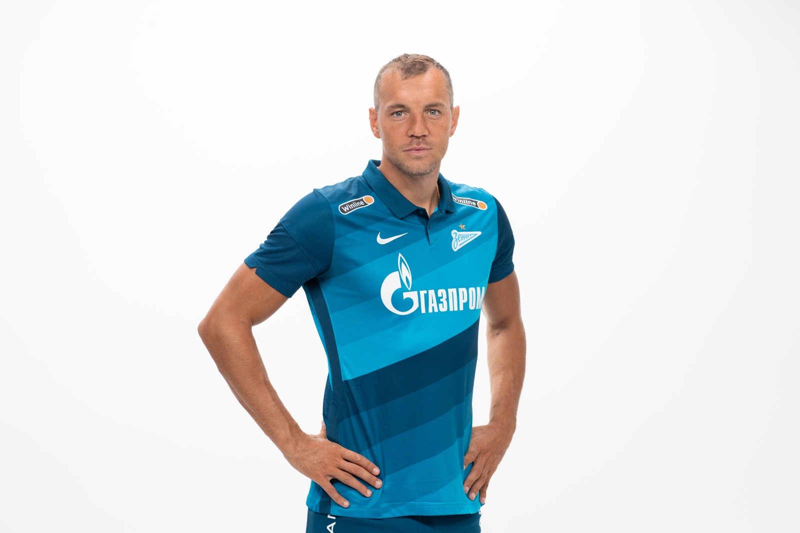 Фотосессия футболистов и тренеров основного состава ФК «Зенит» сезона 2020/21