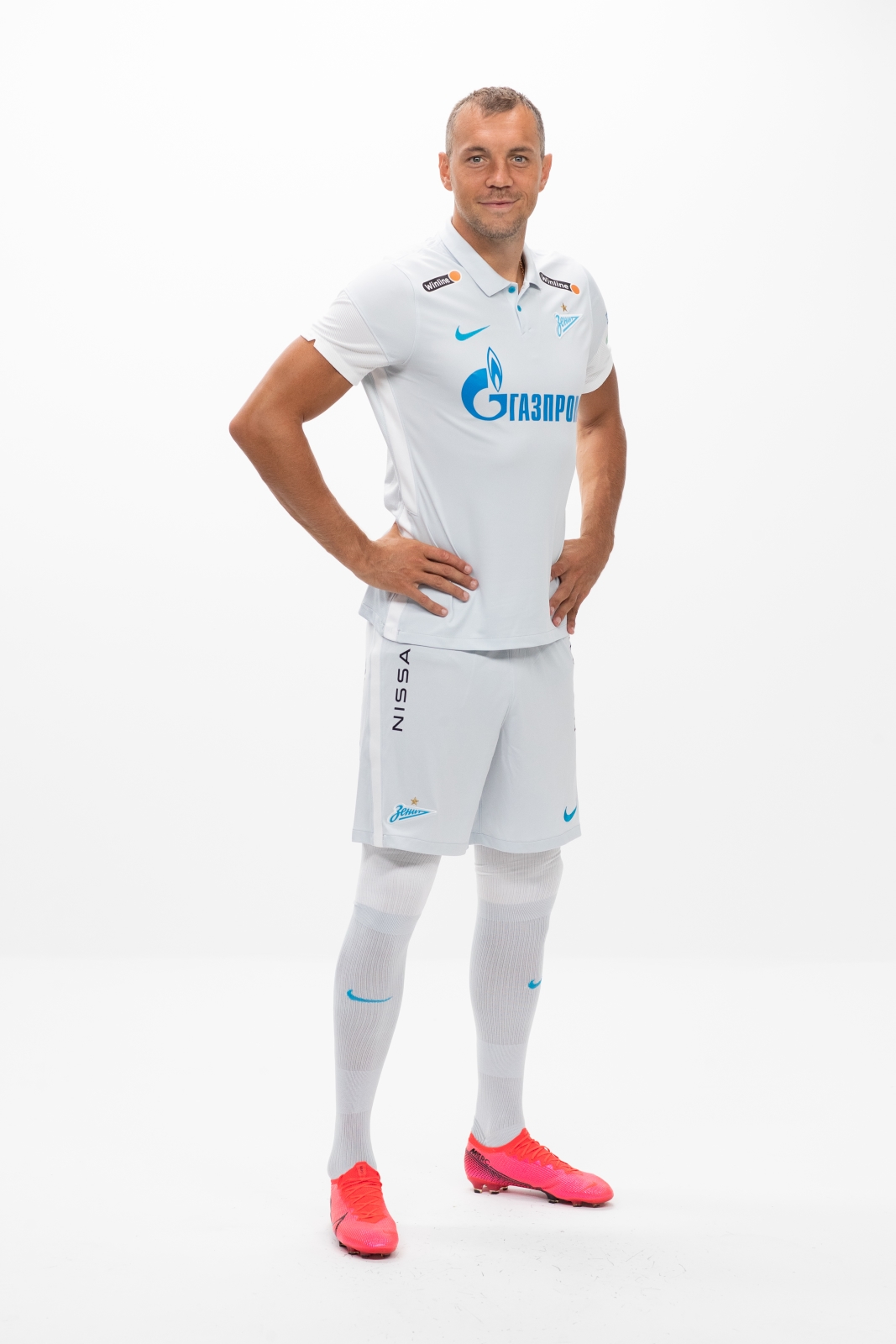 Фотосессия футболистов и тренеров основного состава ФК «Зенит» сезона 2020/21