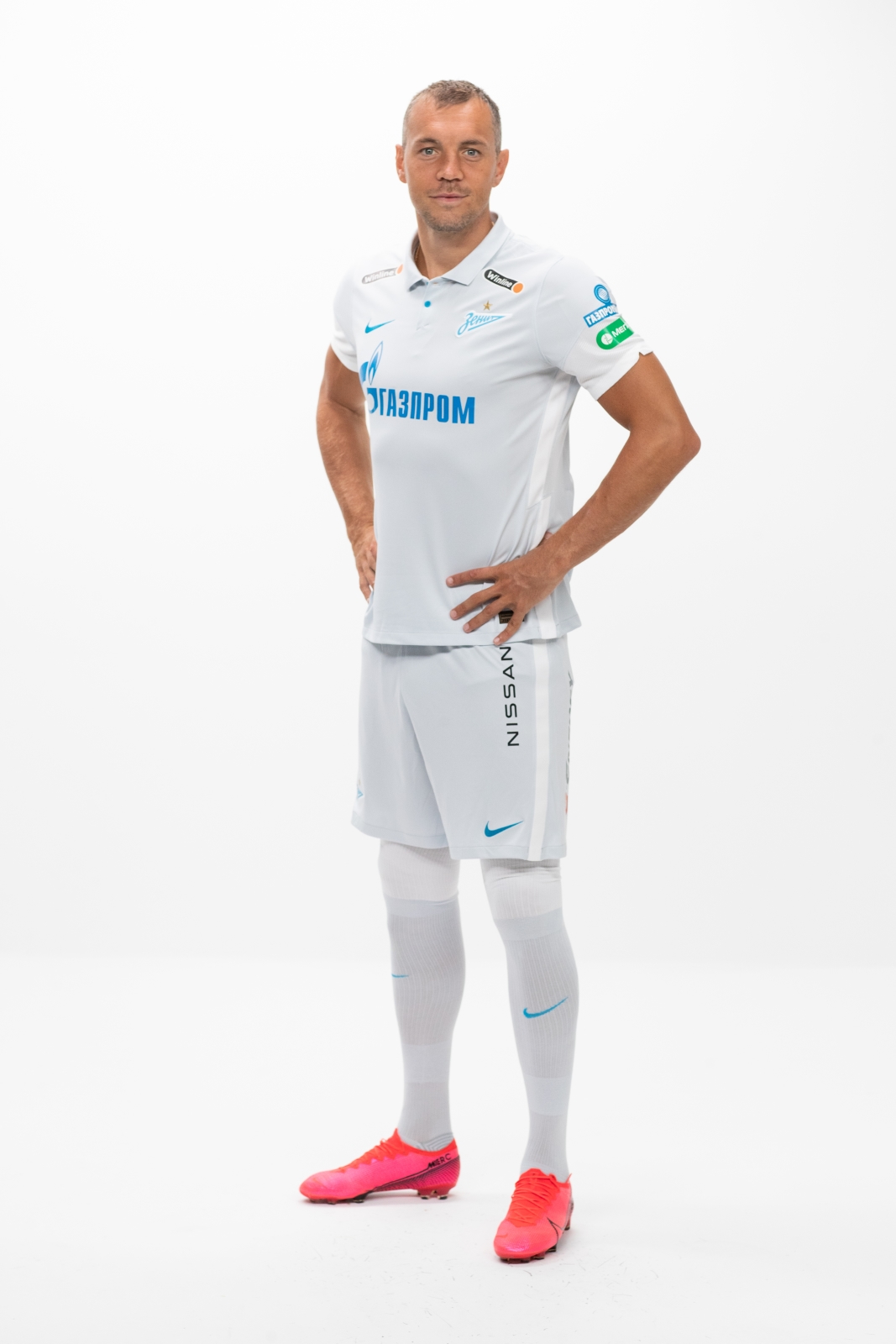 Фотосессия футболистов и тренеров основного состава ФК «Зенит» сезона 2020/21