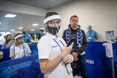 Фан-Променад перед матчем «Зенит» — «Уфа»