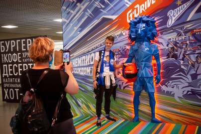 Фан-Променад перед матчем «Зенит» — «Уфа»