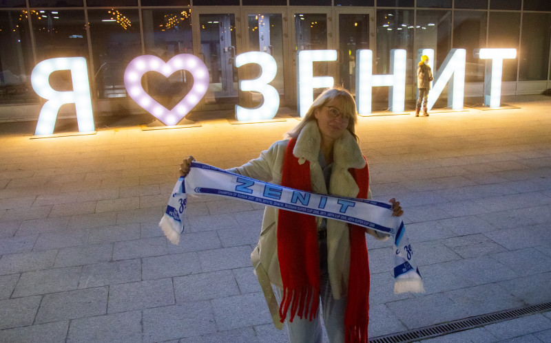 «Фан-променад» перед матчем «Зенит» — «Краснодар»