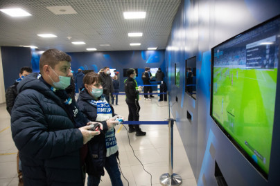 «Фан-променад» перед матчем «Зенит» — «Краснодар»