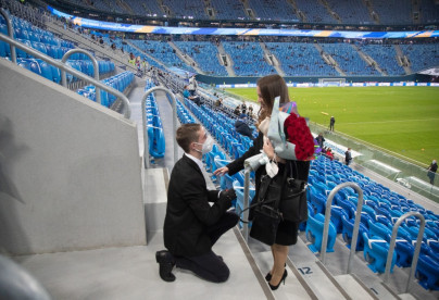 «Фан-променад» перед матчем «Зенит» — «Краснодар»