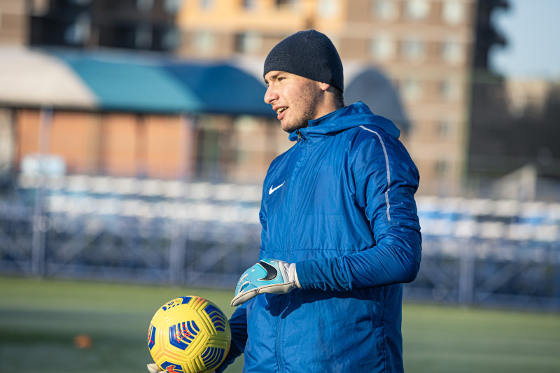 Первая зимняя тренировка «Зенита»-м