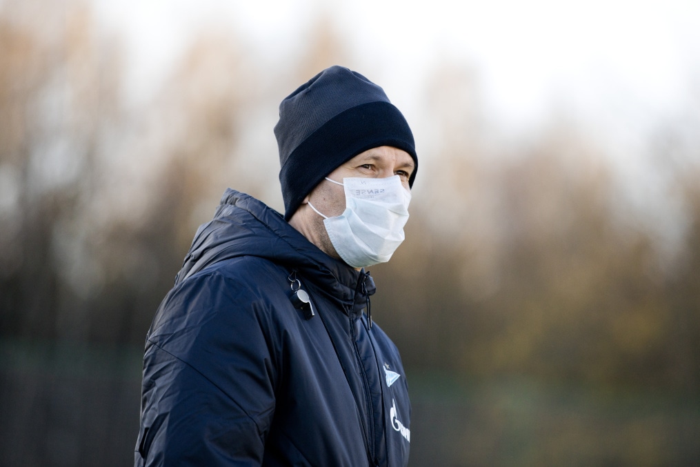 Первая зимняя тренировка «Зенита»-м