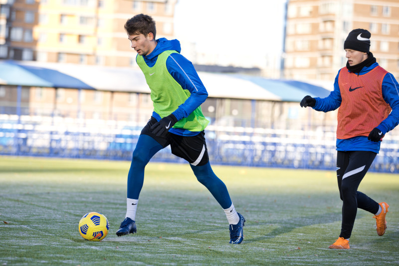 Первая зимняя тренировка «Зенита»-м