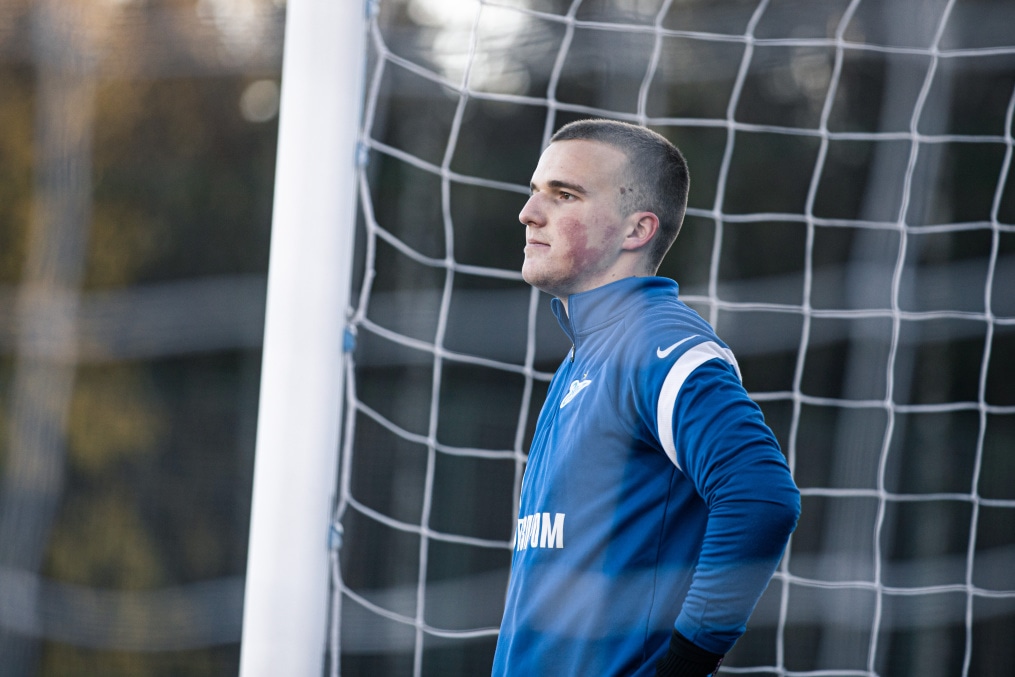 Первая зимняя тренировка «Зенита»-м