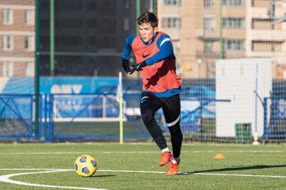 Первая зимняя тренировка «Зенита»-м