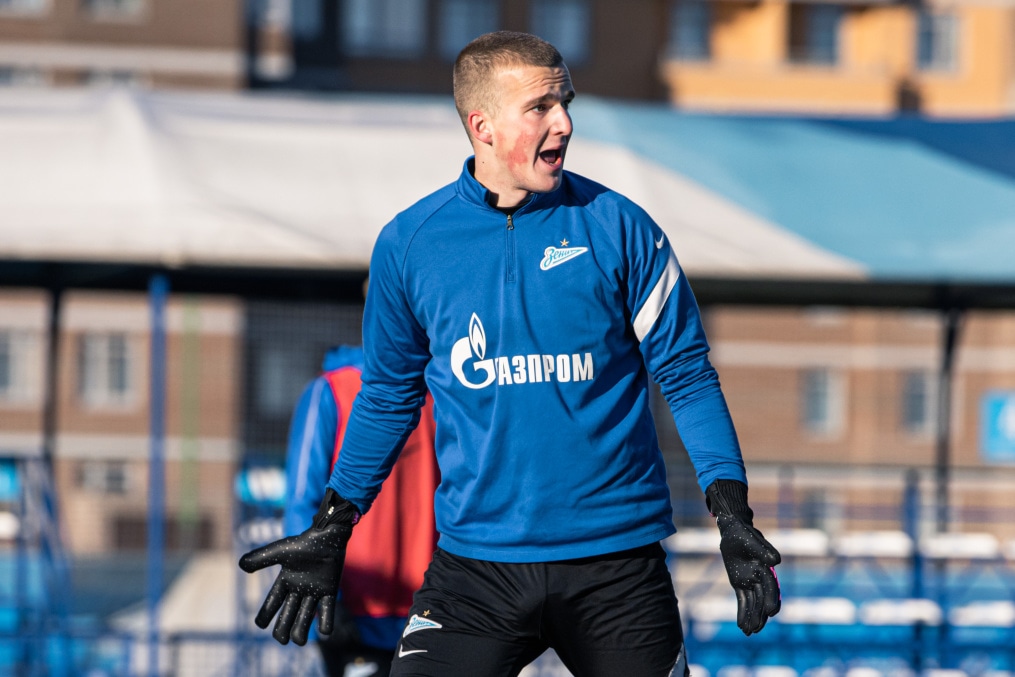 Первая зимняя тренировка «Зенита»-м