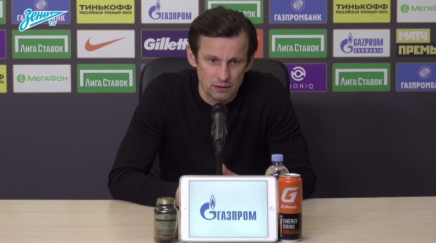 «Зенит-ТВ»: Пресс-конференция Сергея Семака после матча со «Спартаком»
