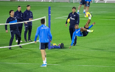 «Газпром»-тренировочные сборы в Катаре: 24 января, вечерняя тренировка
