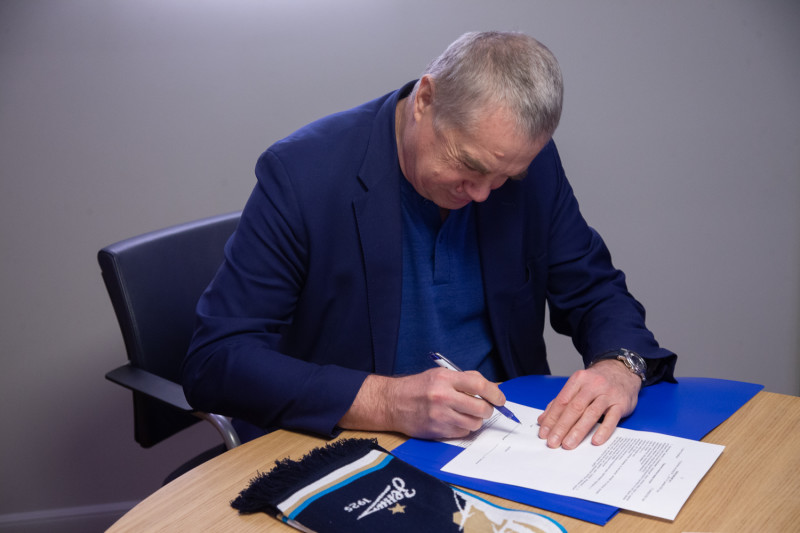 Подписание профессиональных контрактов футболистов юношеского «Зенита»