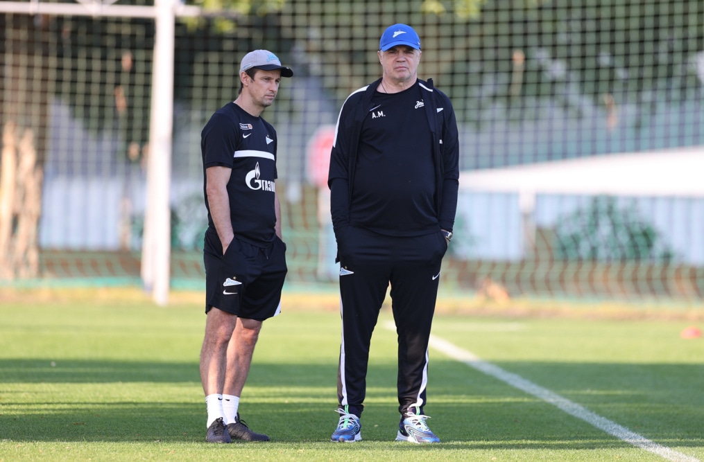 «Газпром»-тренировочные сборы «Зенита» в Дубае: 16 января, вечерняя тренировка