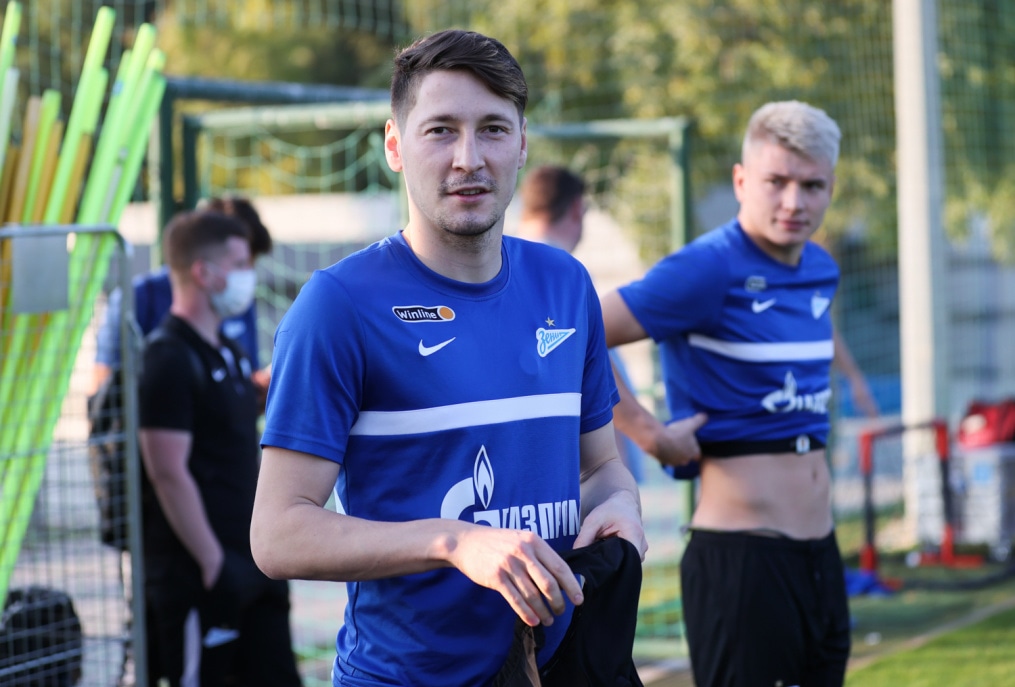 «Газпром»-тренировочные сборы «Зенита» в Дубае: 16 января, вечерняя тренировка