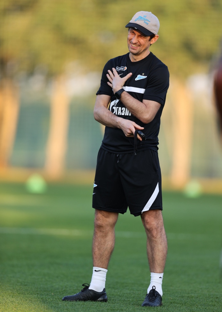 «Газпром»-тренировочные сборы «Зенита» в Дубае: 16 января, вечерняя тренировка