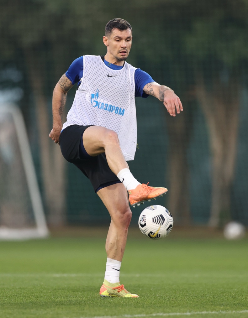 «Газпром»-тренировочные сборы «Зенита» в Дубае: 16 января, вечерняя тренировка