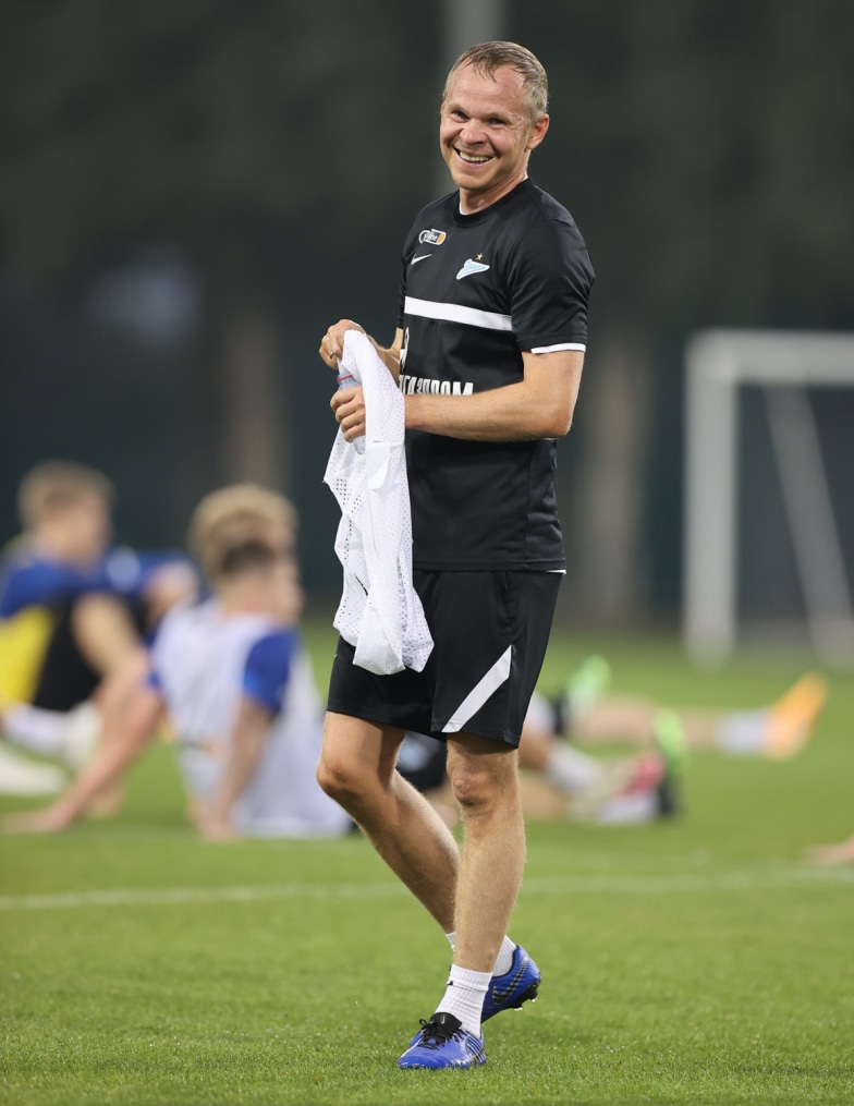 «Газпром»-тренировочные сборы «Зенита» в Дубае: 16 января, вечерняя тренировка