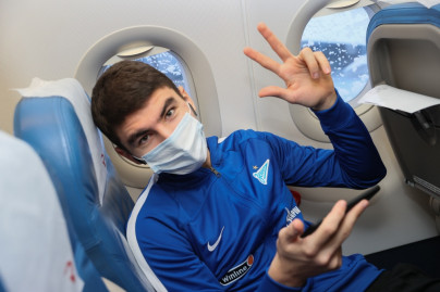 «Зенит» отправился на первые «Газпром»-тренировочный сборы в 2021-м году