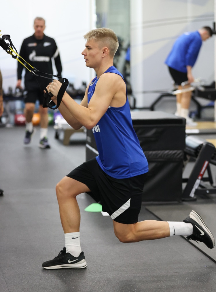 «Газпром»-тренировочные сборы «Зенита» в Дубае: 17 января, утренняя тренировка