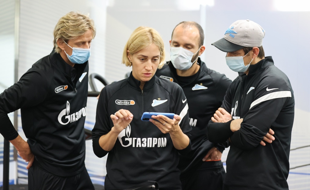 «Газпром»-тренировочные сборы «Зенита» в Дубае: 17 января, утренняя тренировка