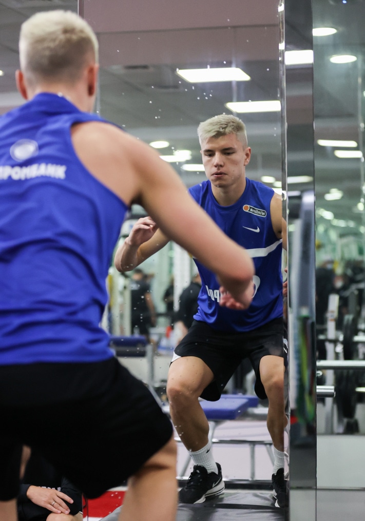 «Газпром»-тренировочные сборы «Зенита» в Дубае: 17 января, утренняя тренировка