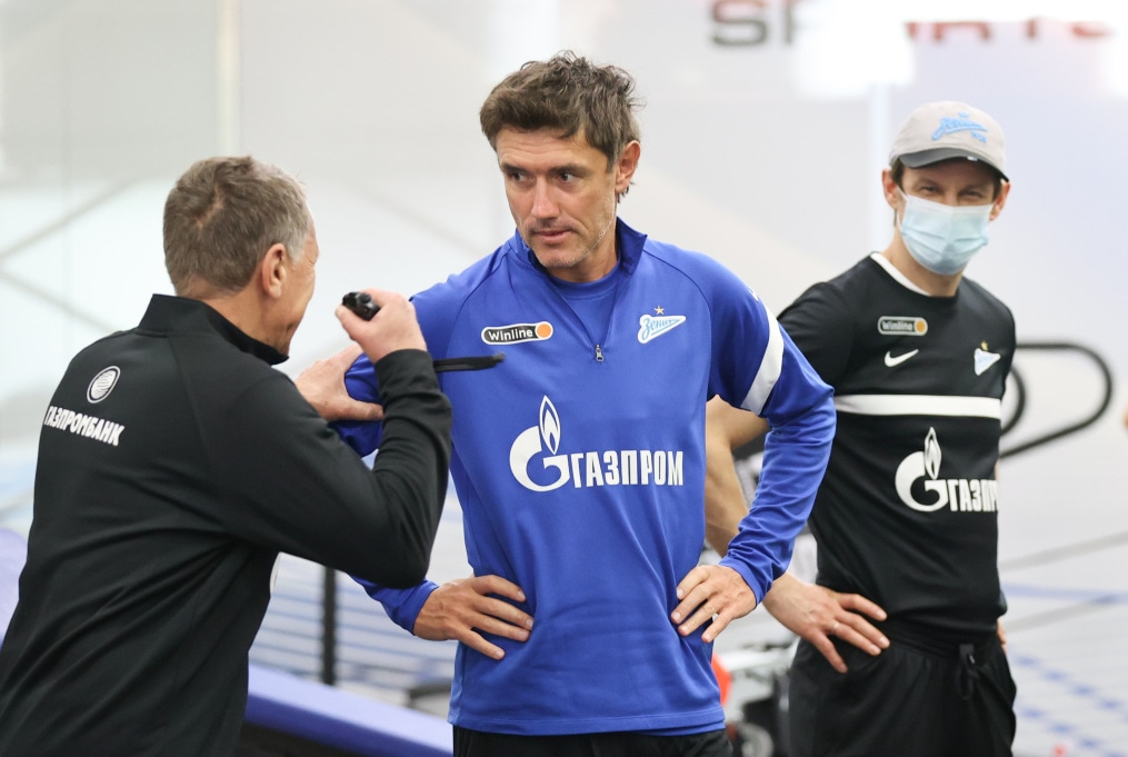 «Газпром»-тренировочные сборы «Зенита» в Дубае: 17 января, утренняя тренировка