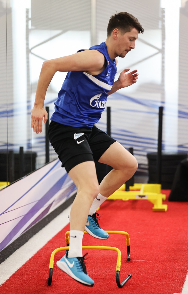 «Газпром»-тренировочные сборы «Зенита» в Дубае: 17 января, утренняя тренировка