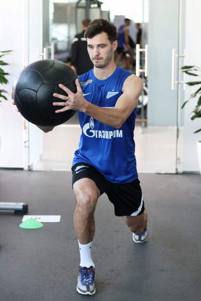 «Газпром»-тренировочные сборы «Зенита» в Дубае: 17 января, утренняя тренировка