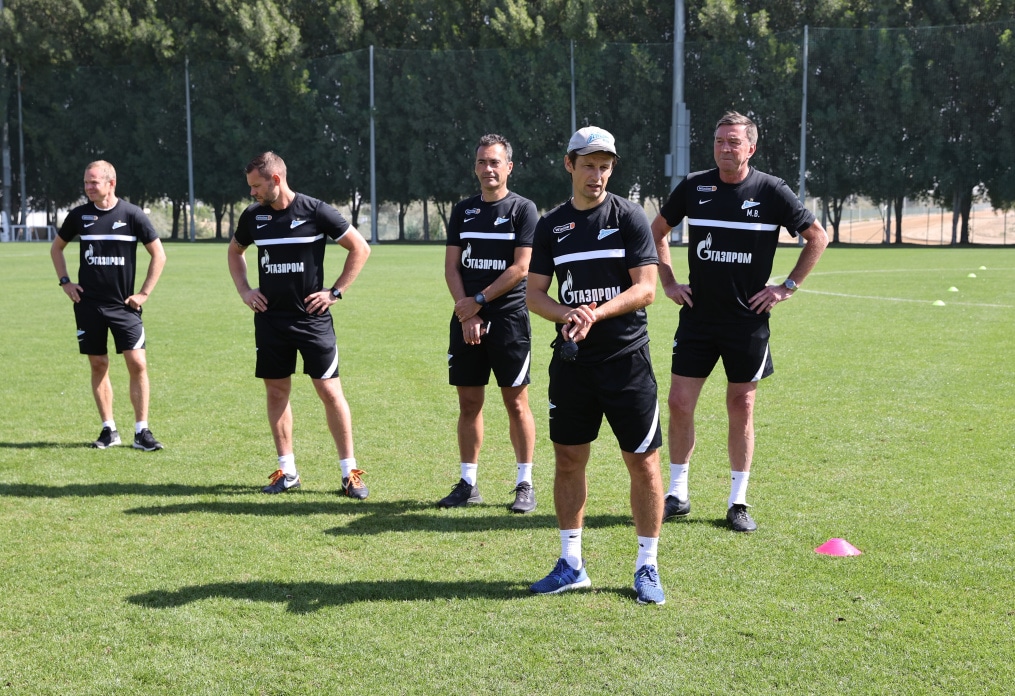 «Газпром»-тренировочные сборы «Зенита» в Дубае: 05 февраля, утренняя тренировка