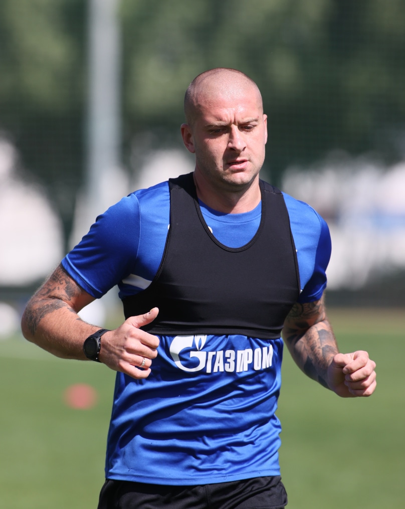«Газпром»-тренировочные сборы «Зенита» в Дубае: 05 февраля, утренняя тренировка