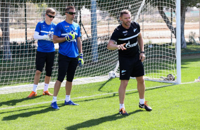 «Газпром»-тренировочные сборы «Зенита» в Дубае: 05 февраля, утренняя тренировка