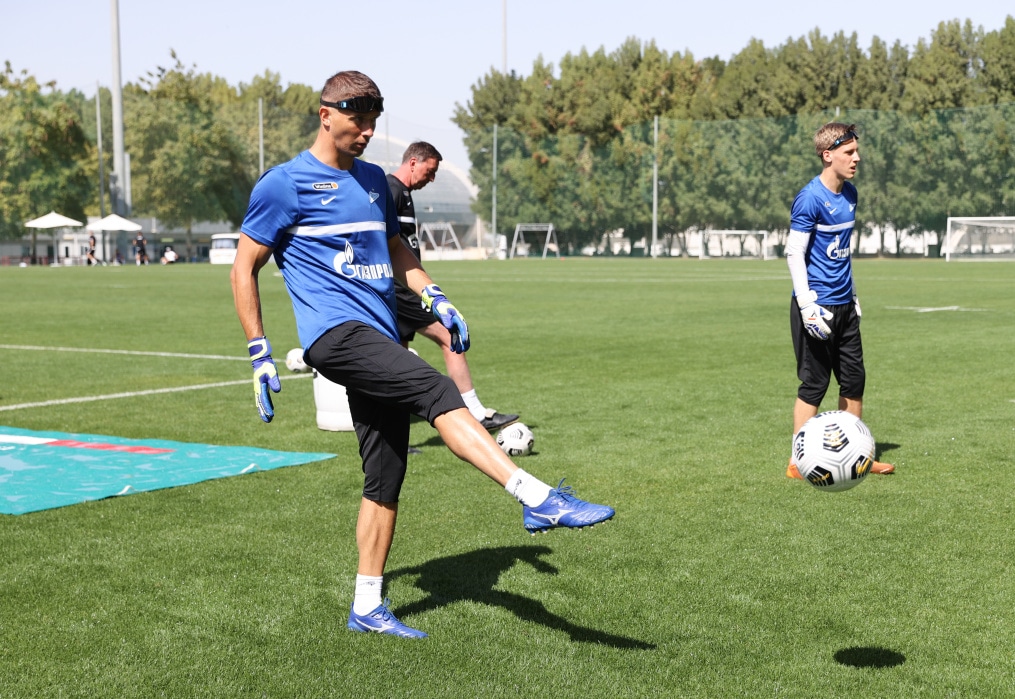 «Газпром»-тренировочные сборы «Зенита» в Дубае: 05 февраля, утренняя тренировка