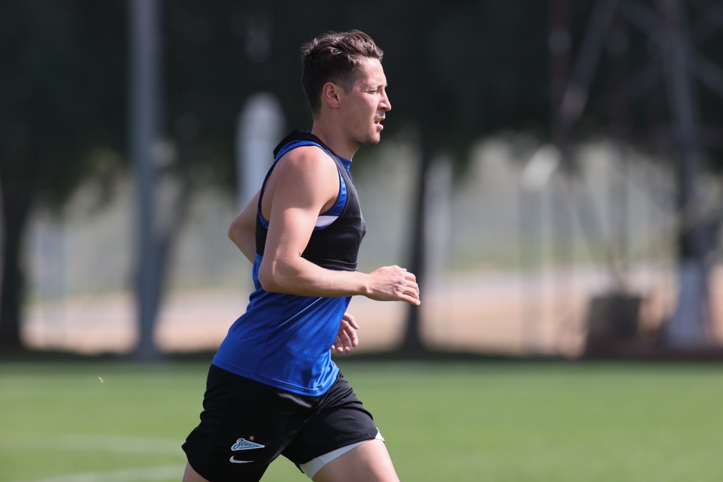 «Газпром»-тренировочные сборы «Зенита» в Дубае: 06 февраля, утренняя тренировка