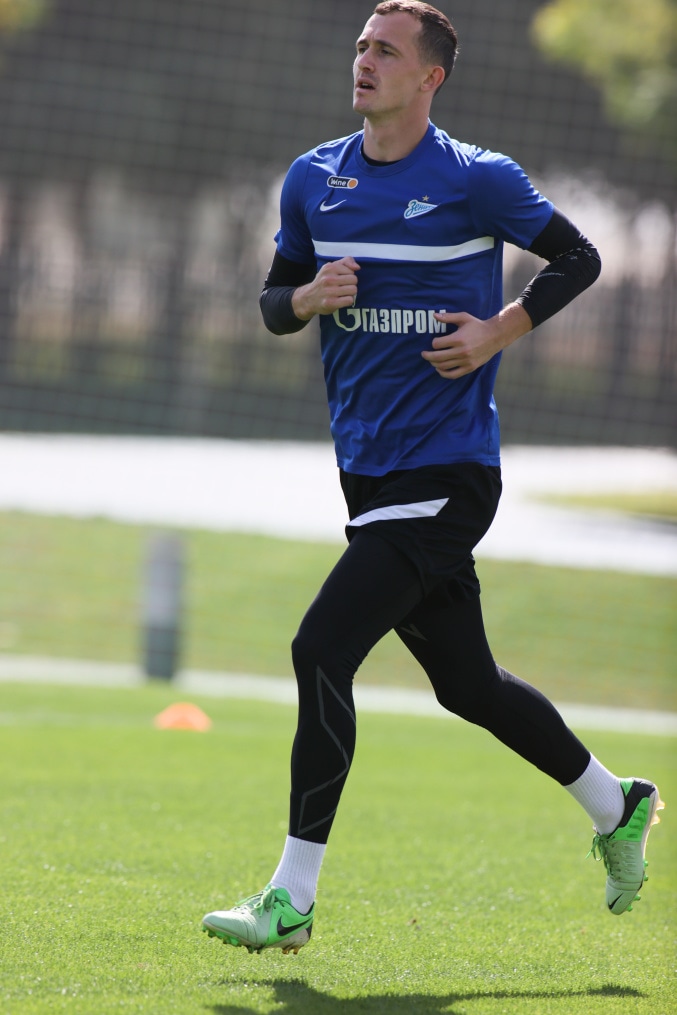 «Газпром»-тренировочные сборы «Зенита» в Дубае: 06 февраля, утренняя тренировка