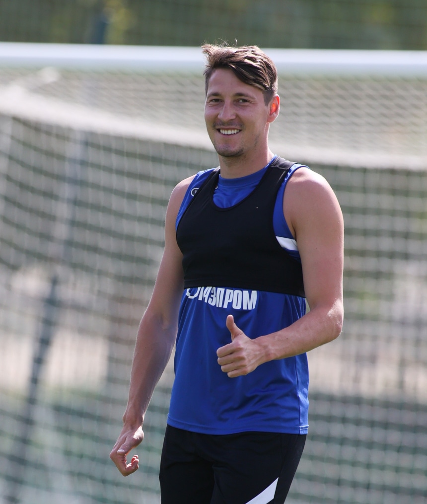 «Газпром»-тренировочные сборы «Зенита» в Дубае: 06 февраля, утренняя тренировка