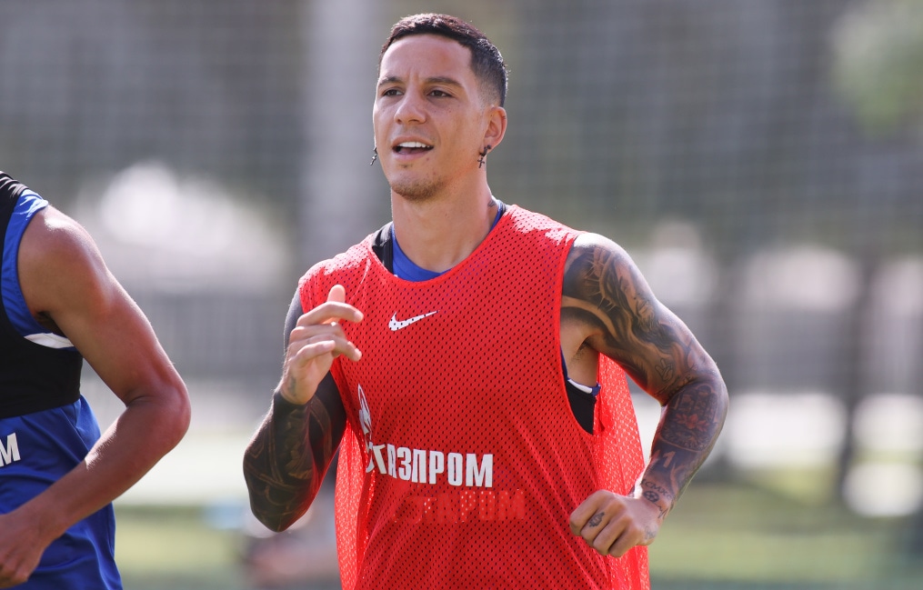 «Газпром»-тренировочные сборы «Зенита» в Дубае: 06 февраля, утренняя тренировка